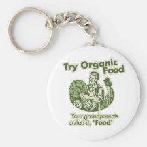 Organic Food Keychains