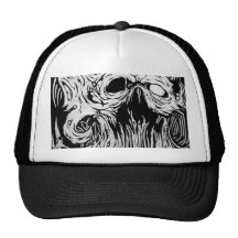 organic skull hat