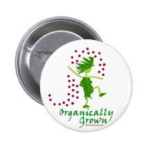 Organically Grown T shirts & gifts Pins