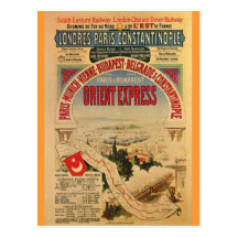 Orient Express Postcard