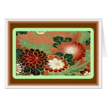 Oriental Style Greeting Cards
