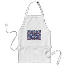 oriental-tile-pattern apron