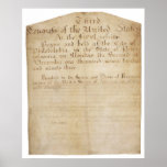 Original 11th Amendment United States Constitution Print