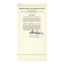 ORIGINAL 23rd Amendment U.S. Constitution Photo Greeting Card