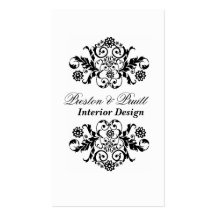 Original Black and White  Royal Elegance Business Card