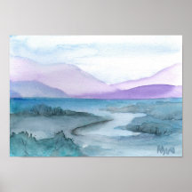 Original Watercolor Print