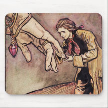 Original watercolour illustration for Gulliver's Mousepads