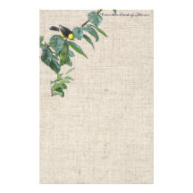 Oriole Leaves Stationery
