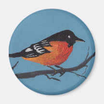 Oriole Refrigerator Magnets