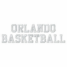 ORLANDO    BASKETBALL EMBROIDERED SHIRT