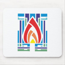 Ornament Art Deco Mauspads