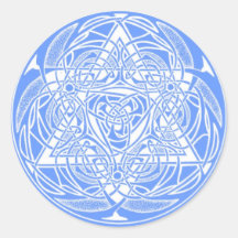Ornate Star of David Stickers