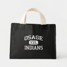 Osage - Indians - High School - Kaiser Missouri Tote Bags