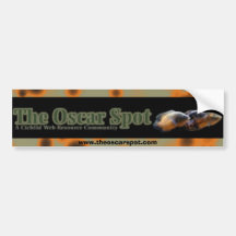 Oscar Spots Bumper Sticker