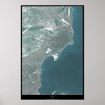 Oscoda, Michigan satellite poster
