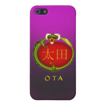Ota Monogram Dragon Cover For iPhone 5