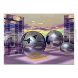 Other worlds greeting card