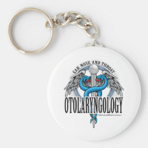 Otolaryngology Caduceus Key Chains