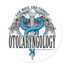 Otolaryngology Caduceus stickers
