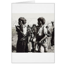 Ottoman Kurdish 3 Greeting Card