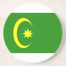 Ottoman Religious, religious flag Drink Coasters