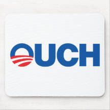 Ouch Obama Mousepad