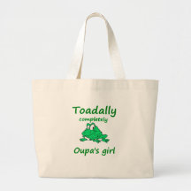 oupa's girl tote bag