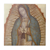 our lady of guadalupe ceramic tiles