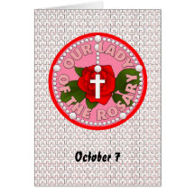 Our Lady of the Rosary Cards