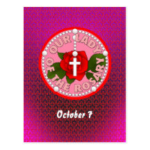 Our Lady of the Rosary Post Card