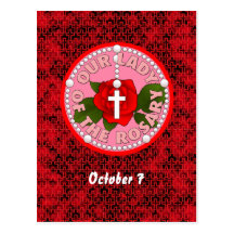 Our Lady of the Rosary Post Card