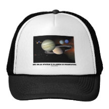 Our Solar System's Planets In Perspective Trucker Hat