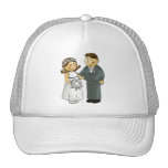 Our wedding trucker hats