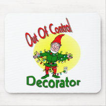 Out Of Contol Decorator Mouse Pad