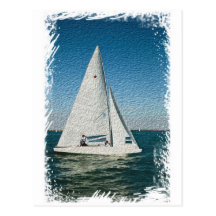 Out Sailing Post Cards