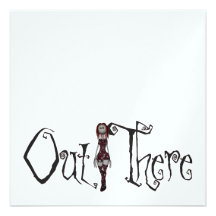 Out There - 3D Freaky Bonga Doll - Redhead Personalised Announcement