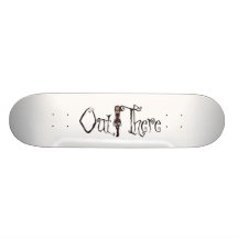 Out There - 3D Freaky Bonga Doll - Redhead Custom Skateboard
