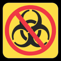 Outbreak Eradication Symbol stickers