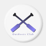 Outdoors Club Design Fridge Magnets