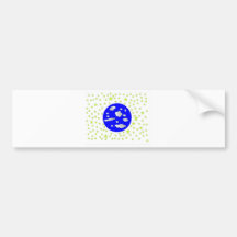 Outer Space Bumper Sticker