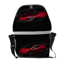 Outside Print Messenger shoulder bag Courier Bags