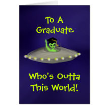 Outta This World Graduate card