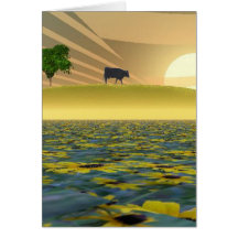 Over the hill card