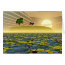 Over the hill card