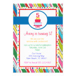 Over the Rainbow Birthday Party Invitation
