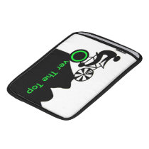 Over The Top - Mountain Biker ipad sleeves