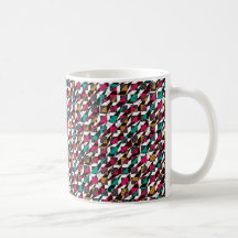 Overlapping Shapes Coffee Mug