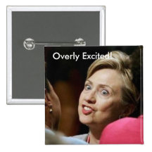 Overly Excited! Pin
