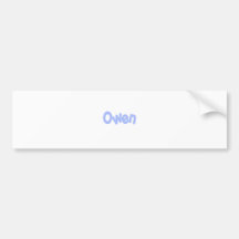 Owen Bumper Stickers