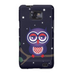 Owl at Night Samsung Galaxy S Case